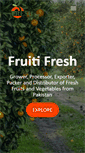 Mobile Screenshot of fruitifresh.com