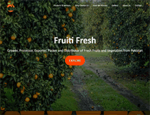 Tablet Screenshot of fruitifresh.com